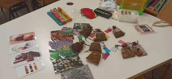 Materials de la maleta dels sentits