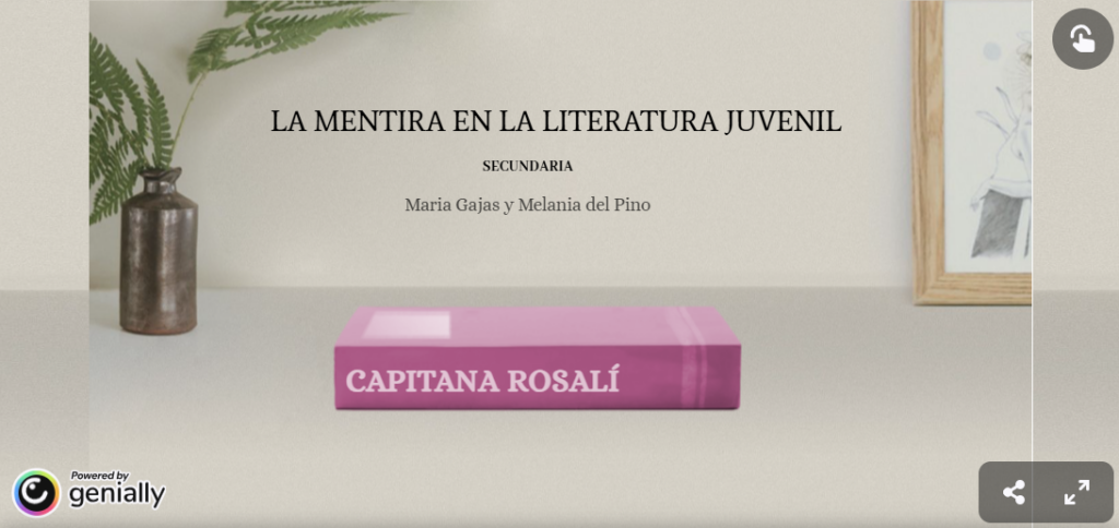 Accés al genially sobre la mentida en la  Literatura Infantil i Juvenil