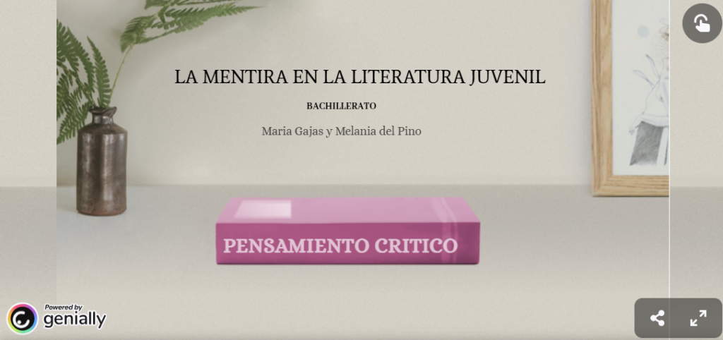 Accés al genially sobre la mentida en la  Literatura Infantil i Juvenil