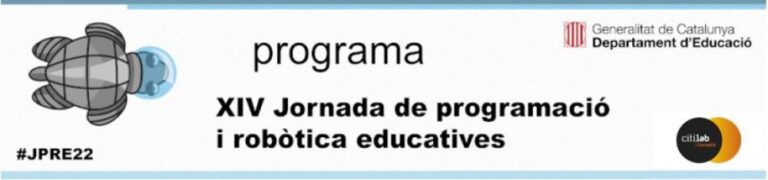 XIV Jornada de programació i robòtica educativa #jpre22