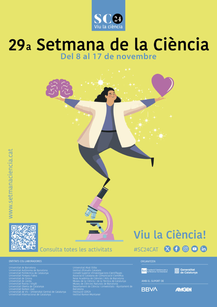 Cartell 29ª Setmana de la Ciència