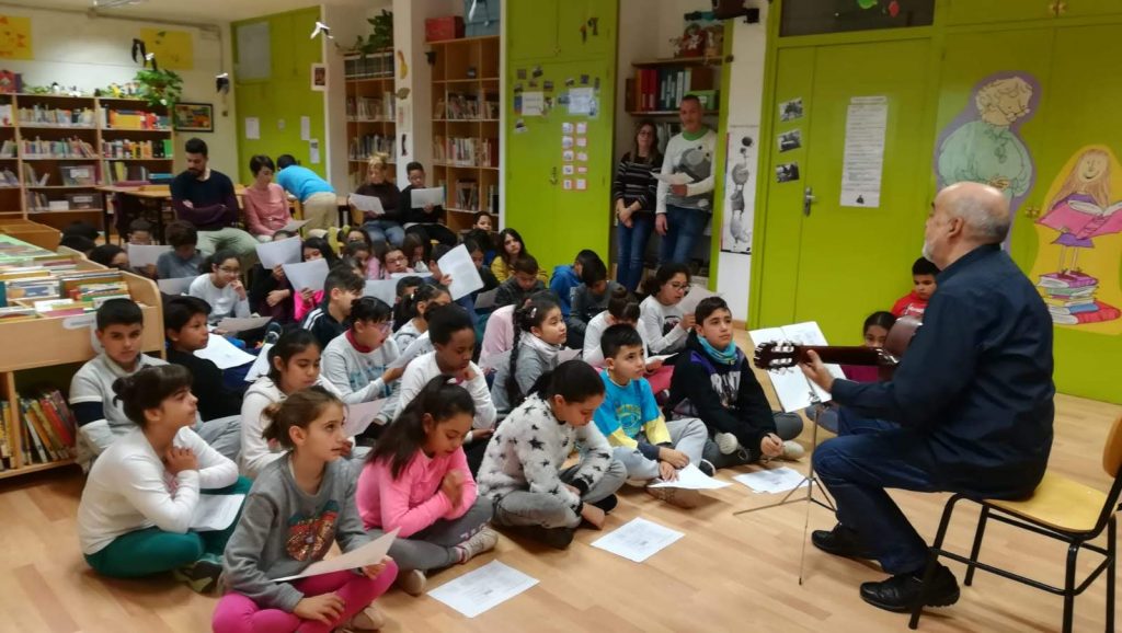 Trobador biblioteca Montserrat