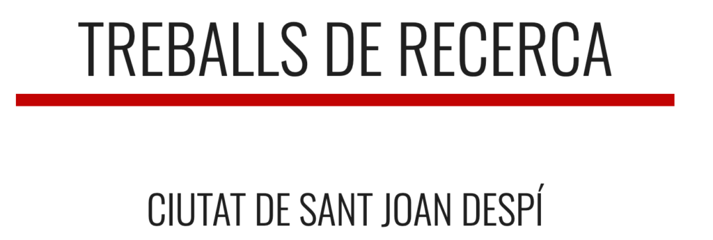 Treballs de Recerca 21
