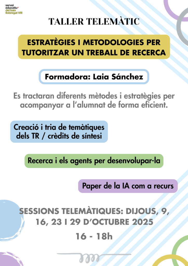 Pòster de la formació