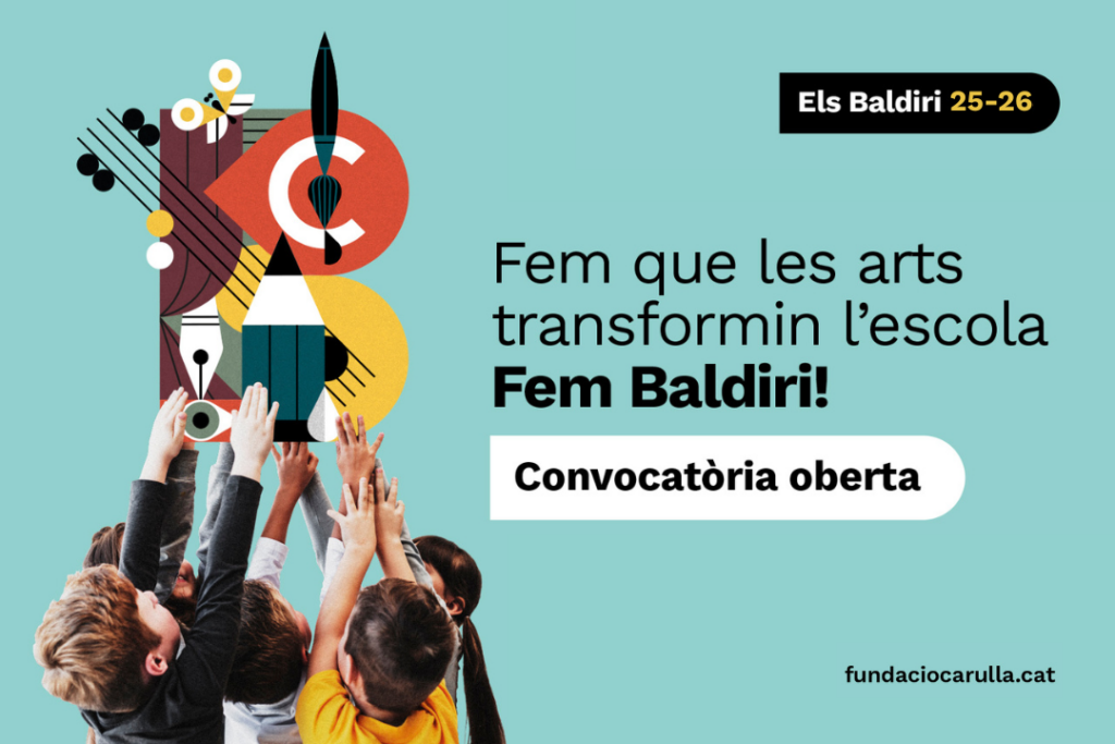 Cartell de la convocatòria dels premis Baldiri