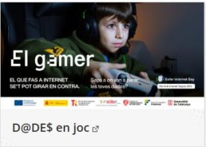 Enllaç al joc "Dades en joc"