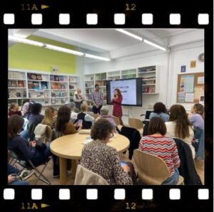 Presentació a càrrec del responsables de la biblioteca