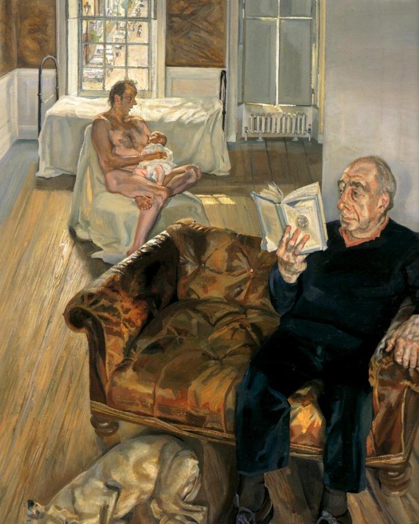 Lucian Freud. Large interior, Notting Hill, 1998 | La lectura: font de ...