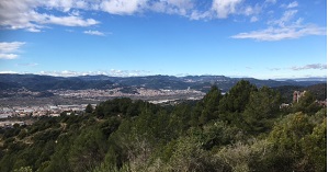 Vista des de la Penya del Moro (Collserola)