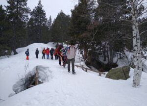 Creuant el pont de Ratera