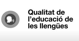 Vector Qualitat educació llengües