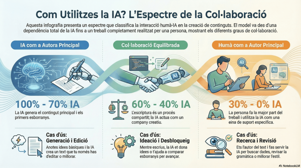 Infografia feta per Notebook LM