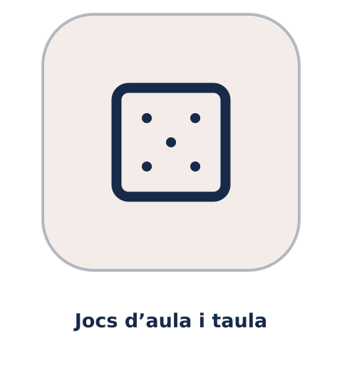 Jocs d’aula i taula