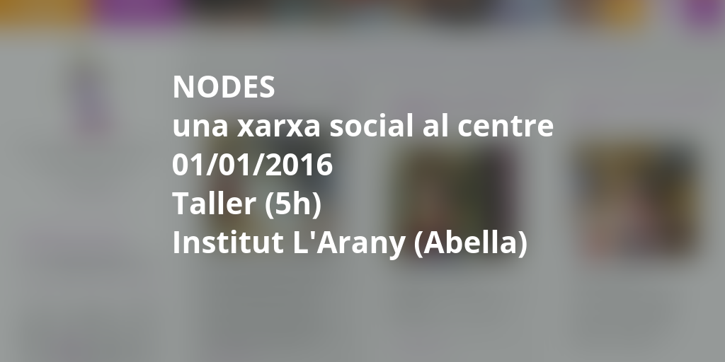 nodesxarxa