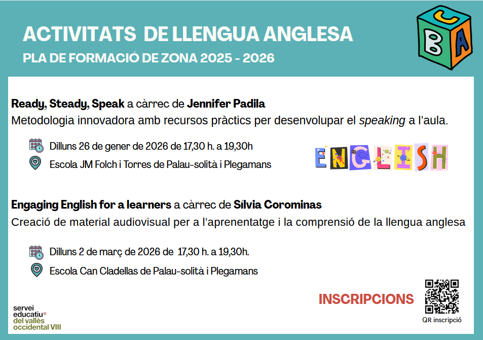 Activitats de Llengua anglesa