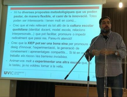 Jordi Collet. Professor UVIC