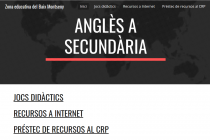 La web del professorat d’anglès