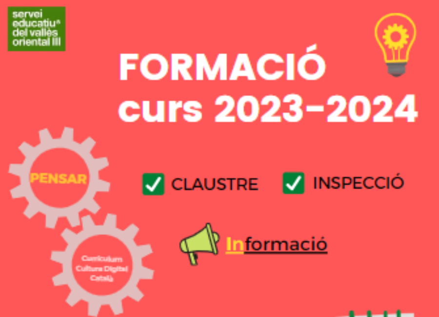 Detecció Demandes Formació en Claustre