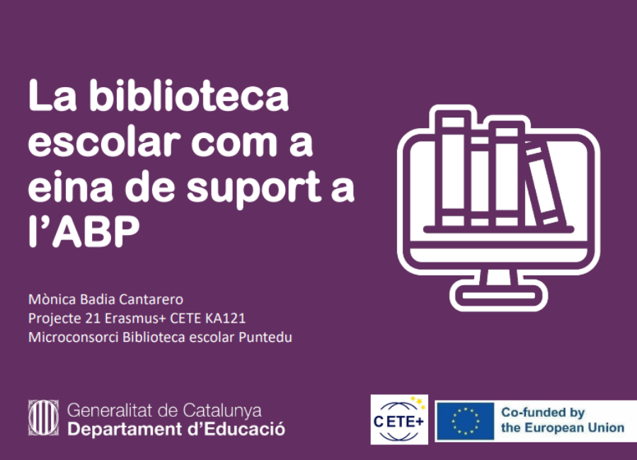La biblioteca escolar com a suport a l’ABP