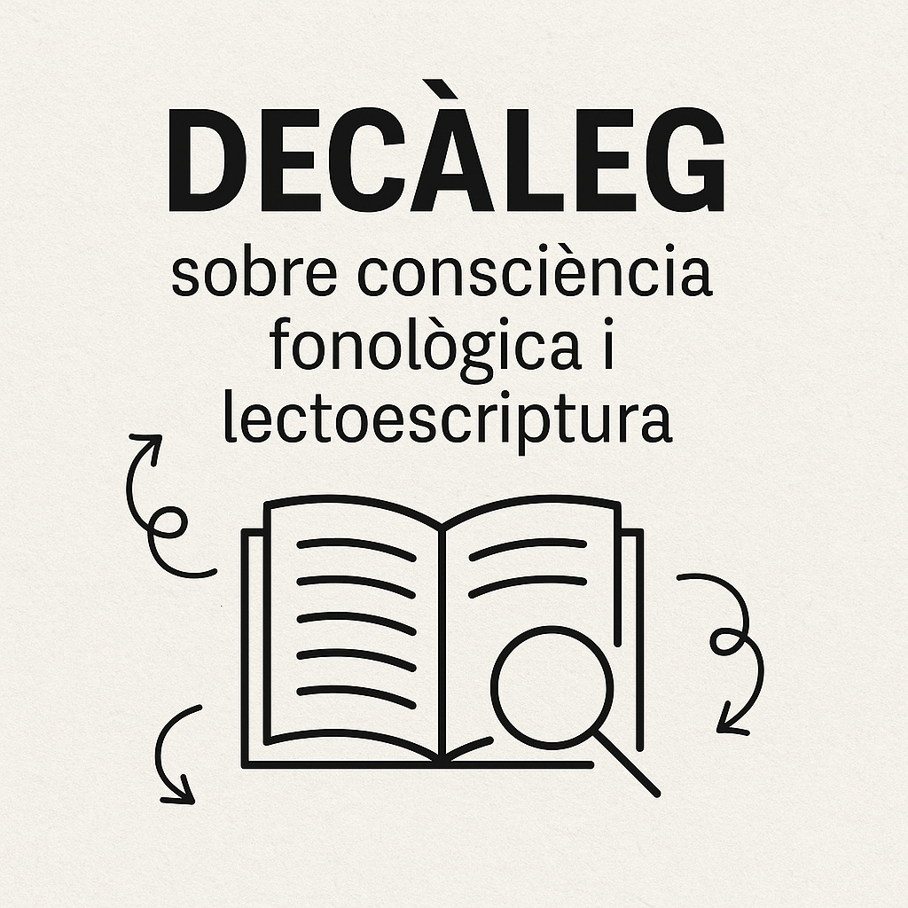 Decàleg sobre consciència fonològica i accés a la lectoescriptura